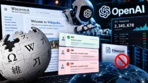 Wikipedia, agenti OpenAI fanno edit non autorizzati e sondano Etherpad 3 Wikipedia, agenti OpenAI fanno edit non autorizzati e sondano Etherpad