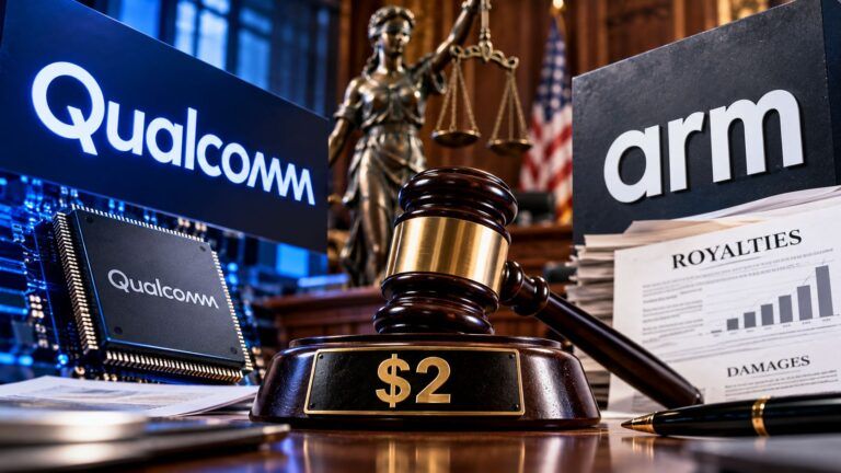 Sentenza da 2 dollari tra Qualcomm e Arm