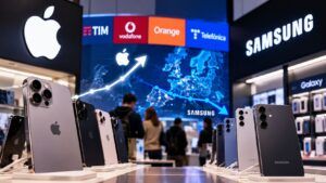 Apple supera Samsung tra gli operatori europei: vince il premium 8 Apple supera Samsung tra gli operatori europei: vince il premium