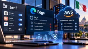 Jamf, Microsoft e AWS: il browser aziendale espone i dati agli agenti AI