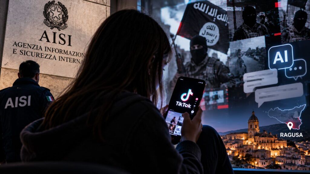 Ragusa, minorenne indagata per terrorismo: da TikTok ai contenuti AI 2 Sicurezza digitale a Ragusa