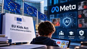 EU Kids Act stringe sui minori, Meta rafforza AI anti-CSAM e scuole 3 EU Kids Act stringe sui minori, Meta rafforza AI anti-CSAM e scuole