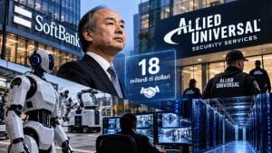 SoftBank valuta Allied Universal: 18 miliardi per la sicurezza robotica 3 SoftBank valuta Allied Universal: 18 miliardi per la sicurezza robotica