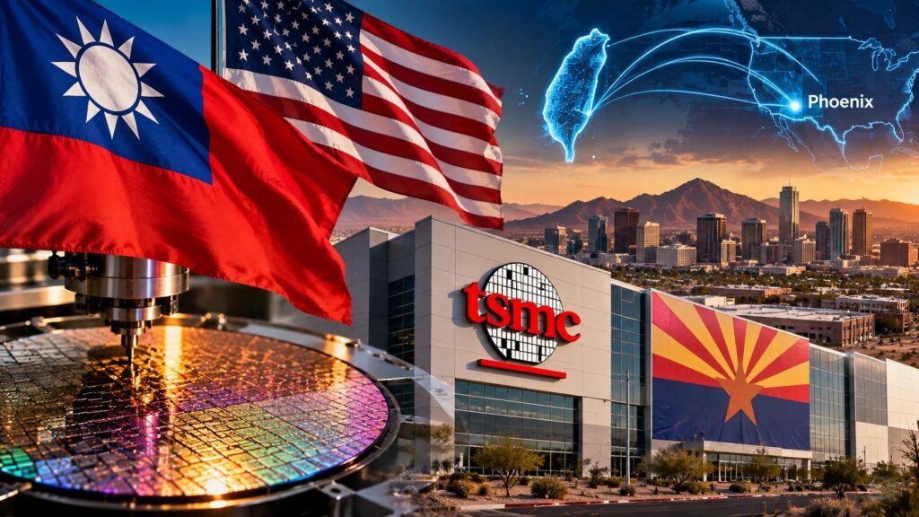 Taiwan apre a Phoenix: la diplomazia dei chip entra nel cuore industriale USA 2 TSMC tra Taiwan e Phoenix