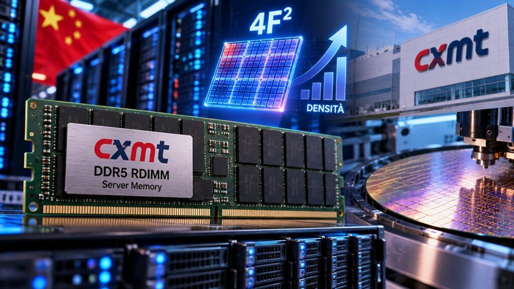 Tecnologia DDR5 tra server e semiconduttori