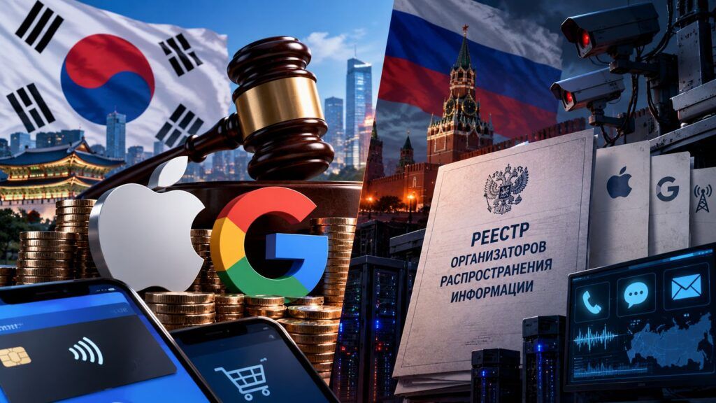Corea multa Apple e Google, Russia impone la conservazione dei messaggi 2 Tecnologia tra multe e sorveglianza