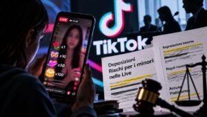 TikTok, minori nelle Live a pagamento: accuse ai vertici dopo le rivelazioni giudiziarie 1 TikTok, minori nelle Live a pagamento: accuse ai vertici dopo le rivelazioni giudiziarie