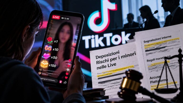 TikTok sotto esame sicurezza dei minori
