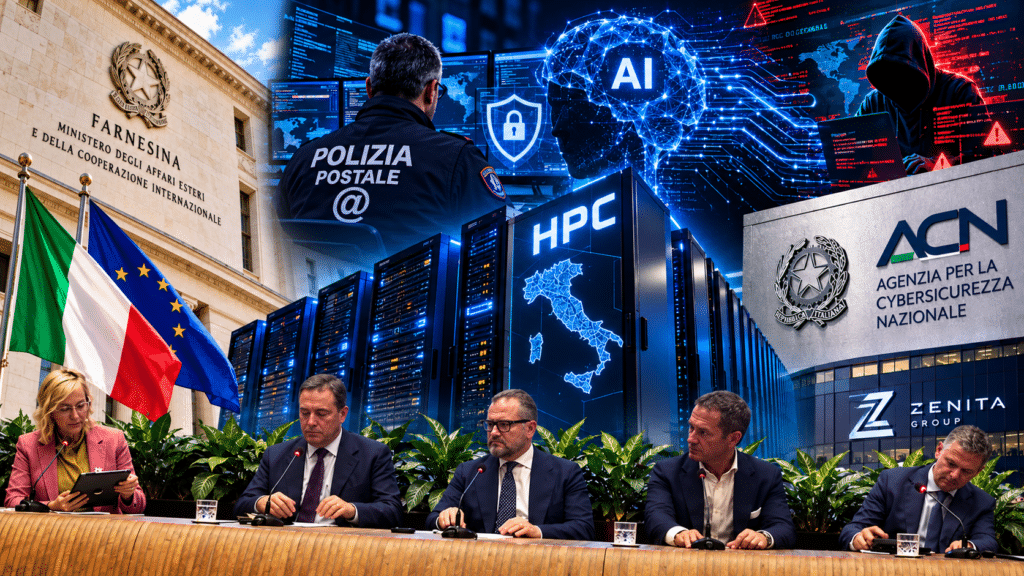Vertice italiano su IA e cybersicurezza