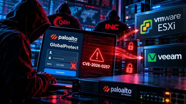 Violazione Cyber Attacco a ESXi e Veeam