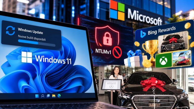 Windows sicurezza e premi Bing