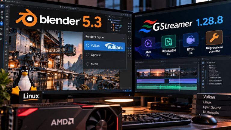 Workspace Linux e Multimedia in Evoluzione 1