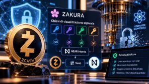 Zcash, swap NEAR Intents a rischio privacy quantistica: la difesa di Zakura 8 Zcash, swap NEAR Intents a rischio privacy quantistica: la difesa di Zakura