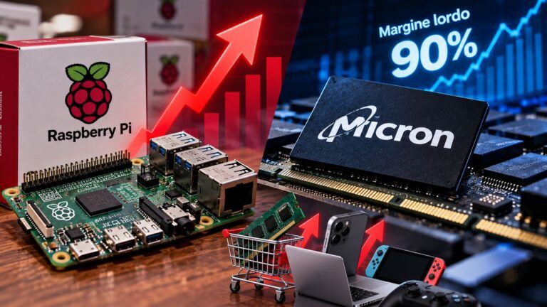 ai crisi ram raspberry pi rincari micron margini