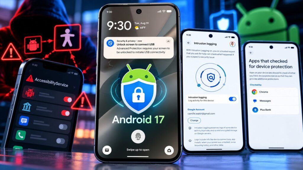 Android 17 chiude l’Accessibility ai malware con Advanced Protection 2 android 17 advanced protection accessibility malware sideloading