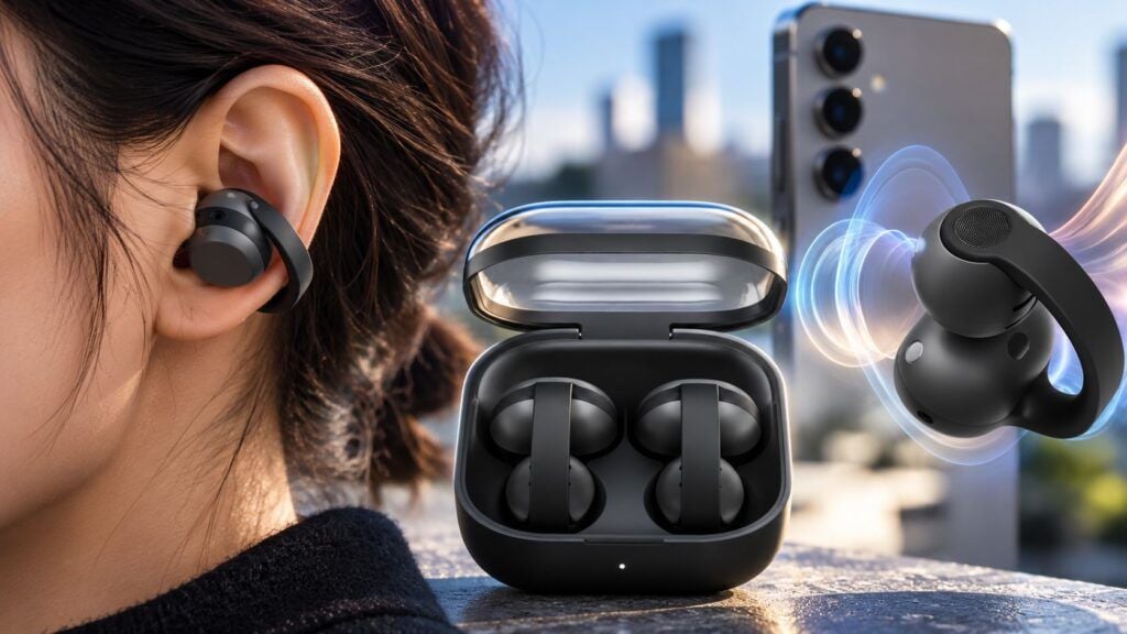 Galaxy Buds On ufficiali: Samsung entra nell’audio open-ear con il design a clip 2 galaxy buds on samsung open ear clip