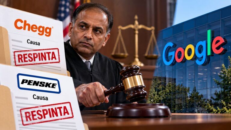 google chegg penske ai overviews antitrust editori