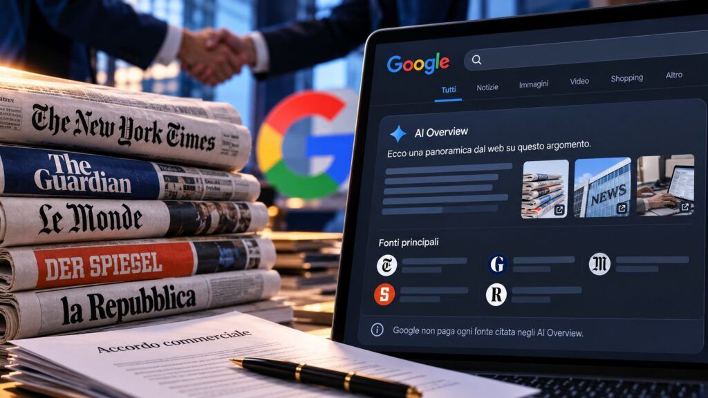 Google paga gli editori per l’AI, ma non per ogni AI Overview 2 google editori ai overview compensi
