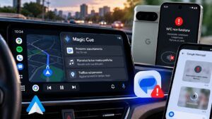 Google spinge Gemini in auto, ma RCS e NFC inceppano Android