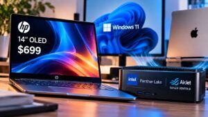 HP sfida MacBook Neo con OLED da 699 dollari, Intel elimina le ventole