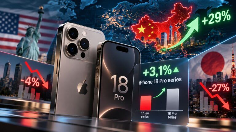 iPhone 18 Pro tendenze globali del mercato