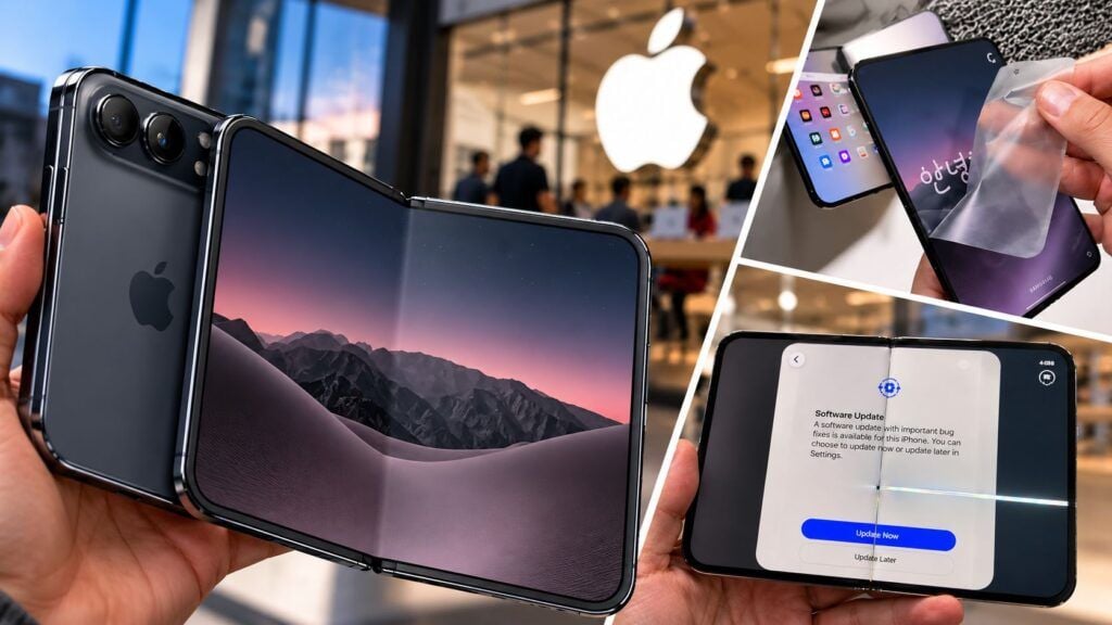 iPhone Duo verso il 30% dei pieghevoli: il display resta un rischio 2 iPhone Duo pieghevole tecnologia in primo piano