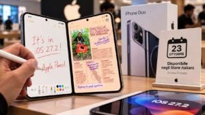 iPhone Duo, Apple Pencil con iOS 27.2: pochi pezzi in Italia e prime recensioni 16 iPhone Duo, Apple Pencil con iOS 27.2: pochi pezzi in Italia e prime recensioni