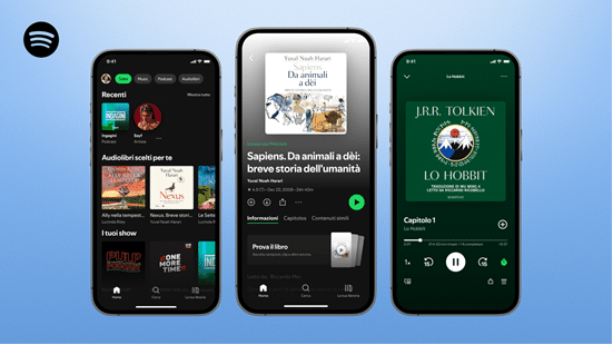 Spotify porta gli audiolibri Premium in Italia: 12 ore incluse al mese 3 image 170
