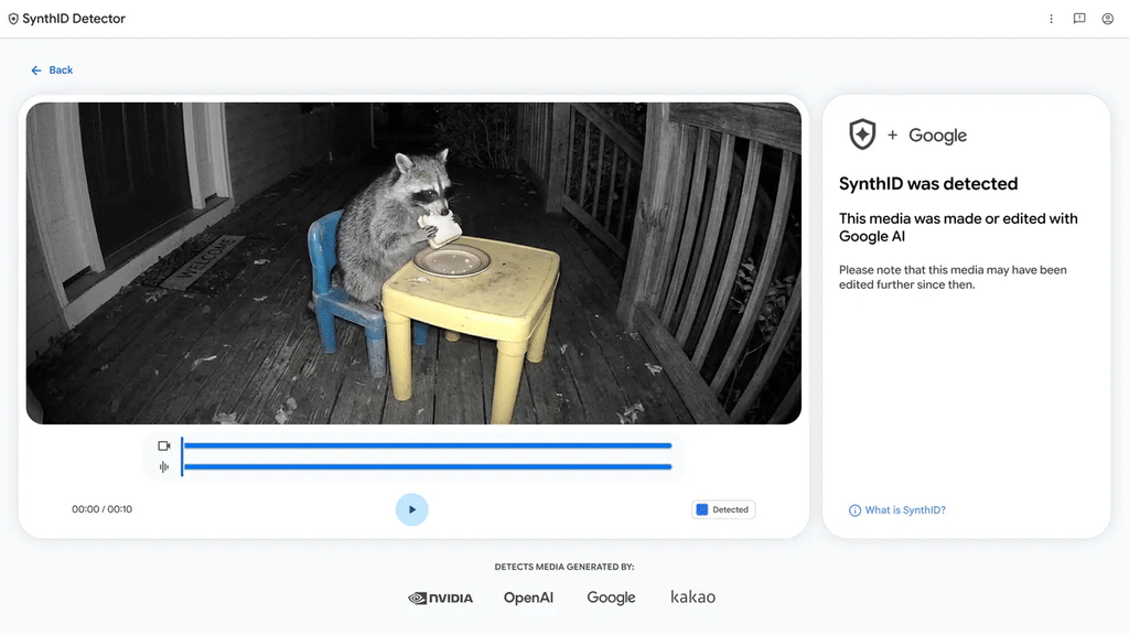 Google SynthID Detector apre a tutti la verifica dei contenuti AI 3 image 180
