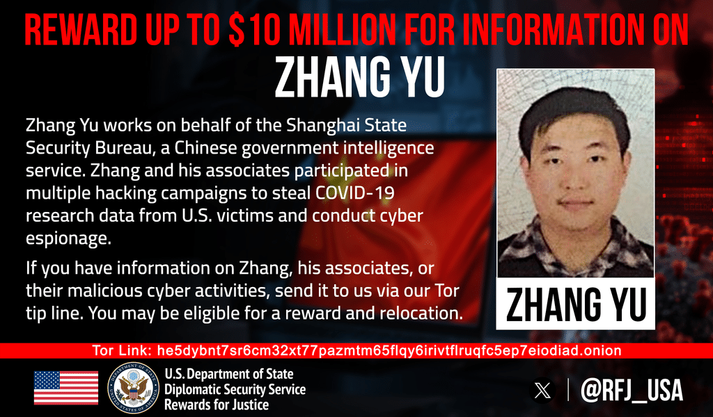 USA stringe sul fronte cyber: 10 milioni su Zhang Yu e due casi ransomware 3 image 189
