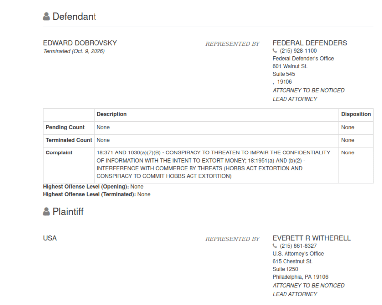 ShinyHunters, arrestato un executive cyber: il dossier FBI entra nel ransomware 4 image 251