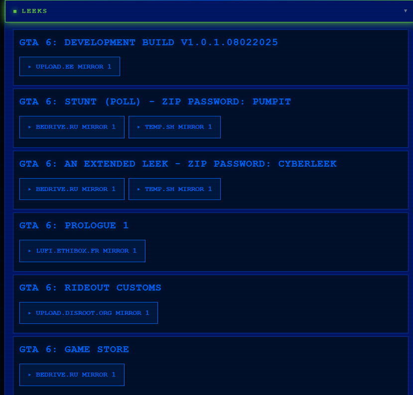 GTA 6, Cyberleek minaccia il leak completo per spingere il suo memecoin 3 image 271