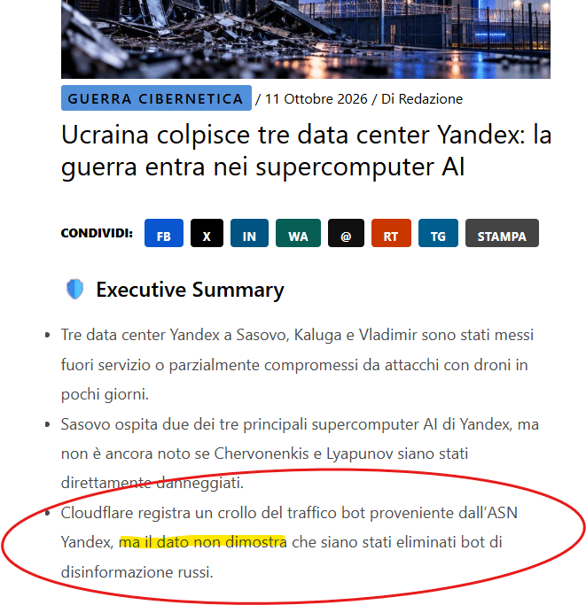 Yandex cade, Cloudflare misura e il giornalismo inventa per l'equo compenso 3 image 366
