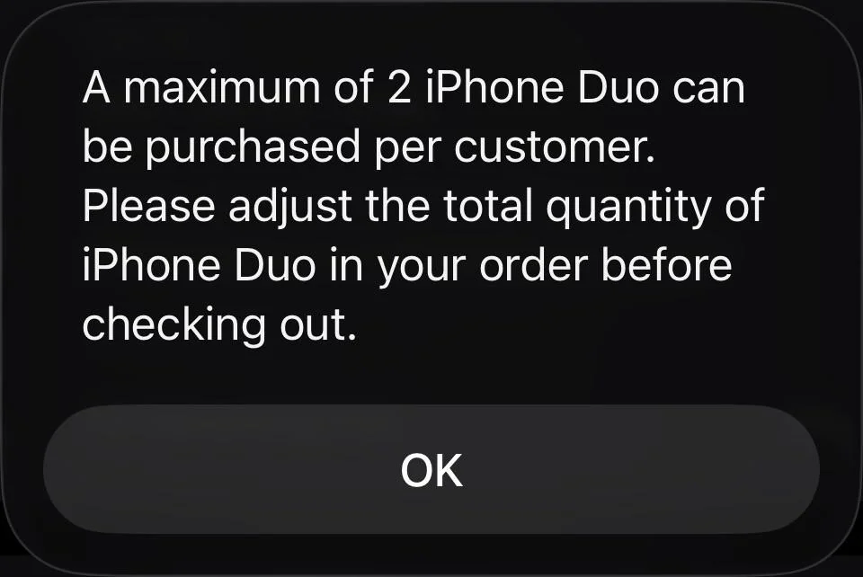 iPhone Duo, Apple limita gli ordini a due unità: consegne anticipate per alcuni clienti 3 image 487