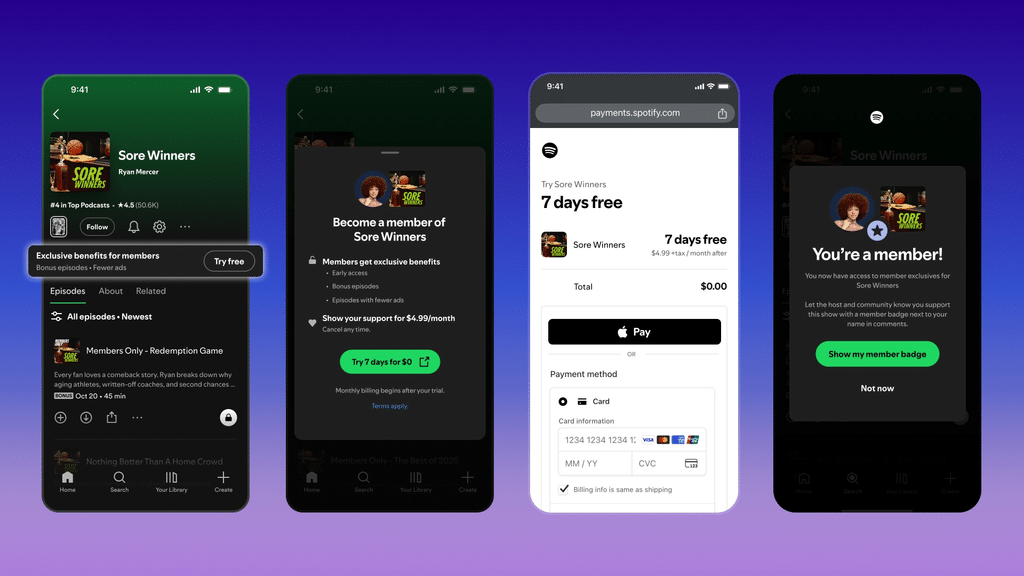 Spotify Memberships arriva in Italia: ai creator il 90% dei ricavi 3 image 618