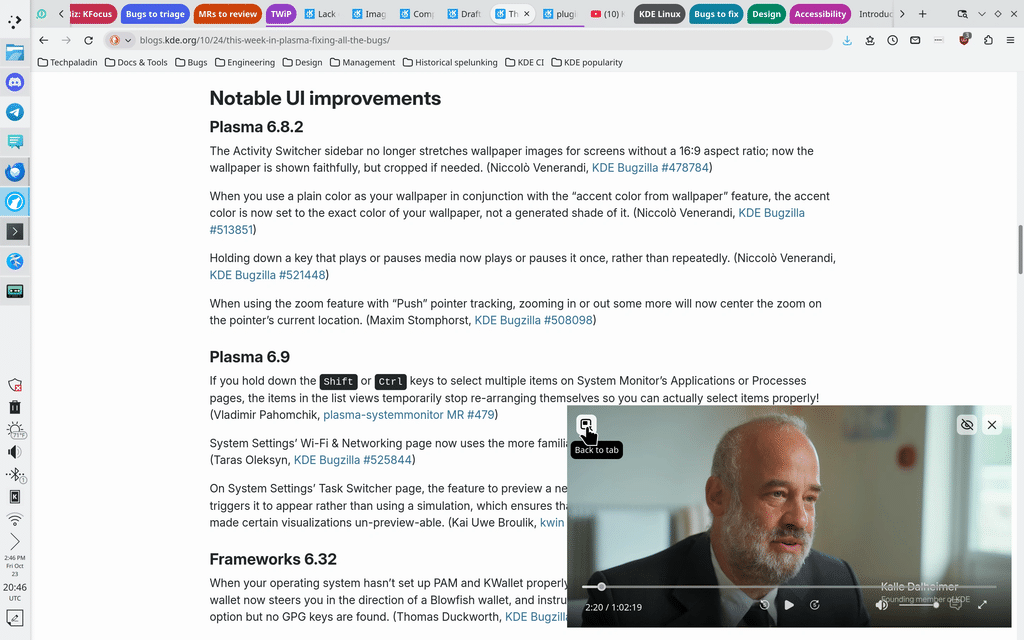 KDE Plasma 6.8.2 corregge KWin, Wayland e desktop remoto su Linux 4 image 664