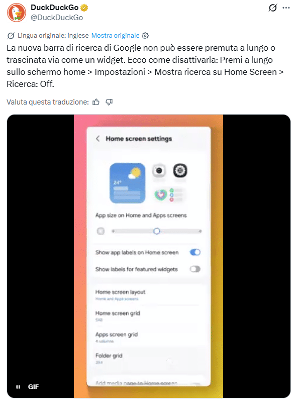 Samsung News chiude il 21 dicembre: One UI 9 divide DuckDuckGo 3 image 725