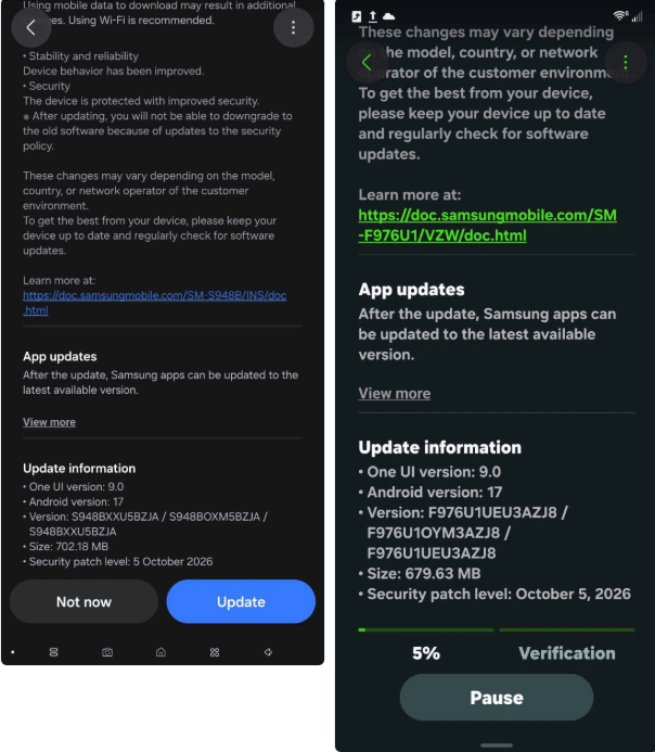 Samsung accelera One UI 9: patch per Galaxy S24, Fold e Watch 3 image 782