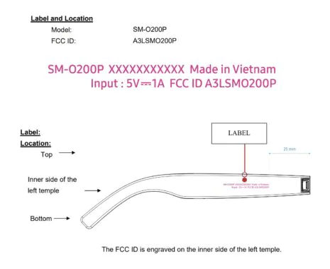 Samsung Galaxy Glasses alla FCC: due design pronti a sfidare Meta 3 image 9