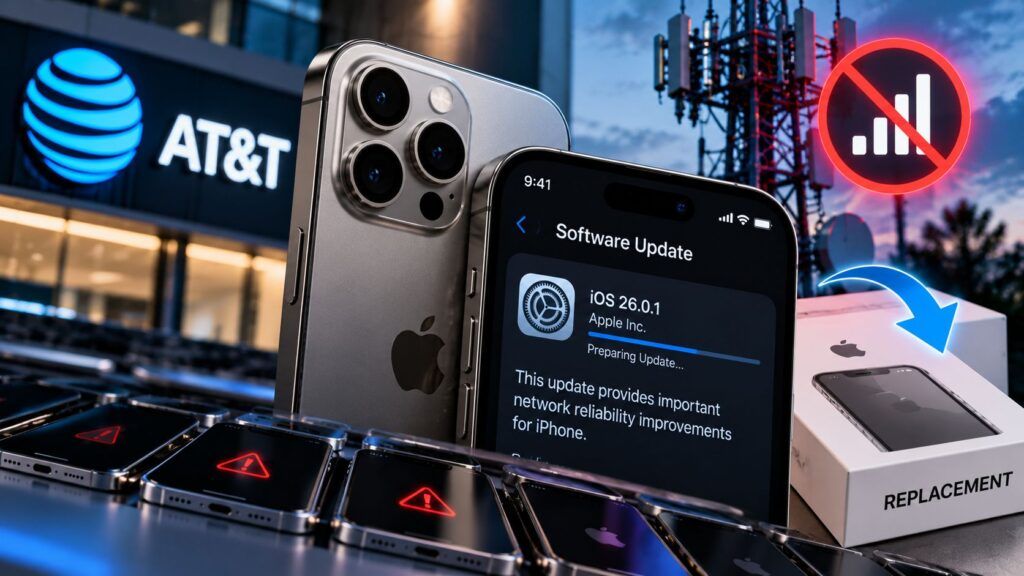 iPhone 18 Pro Max perde rete AT&T: Apple conferma il cambio hardware 2 iphone 18 pro max att rete sostituzione hardware