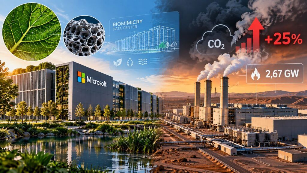 Microsoft veste di verde i data center ma li alimenta anche a gas 2 microsoft data center biomimicry gas pecos