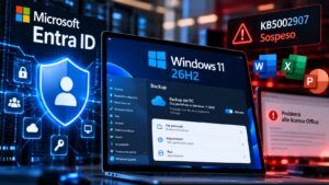 Microsoft cambia Windows enterprise: Entra ID blindato, backup attivo e Office in crisi 3 Microsoft cambia Windows enterprise: Entra ID blindato, backup attivo e Office in crisi