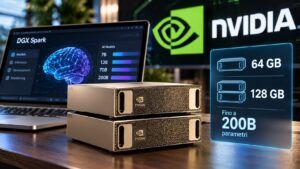 Nvidia dimezza DGX Spark: 64 GB a 4.999 dollari per l’AI locale 5 Nvidia dimezza DGX Spark: 64 GB a 4.999 dollari per l’AI locale