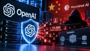 OpenAI accusa un cluster legato a Moonshot: 15.000 account nella distillazione AI 9 OpenAI accusa un cluster legato a Moonshot: 15.000 account nella distillazione AI