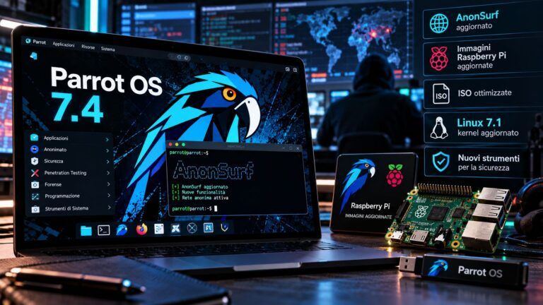 parrot os 7 4