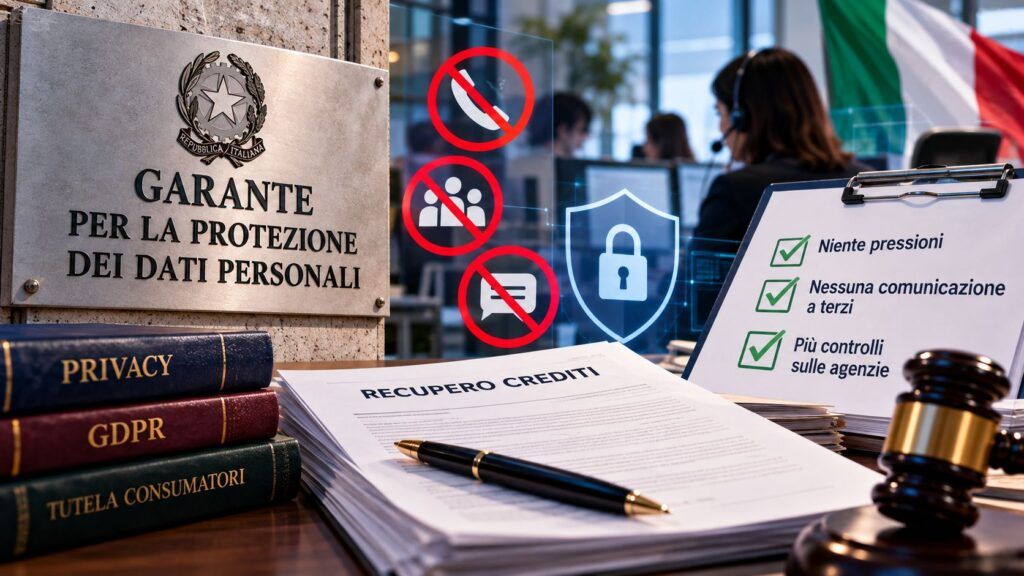Recupero crediti, il Garante vieta pressioni e telefonate preregistrate 2 recupero crediti garante privacy vademecum