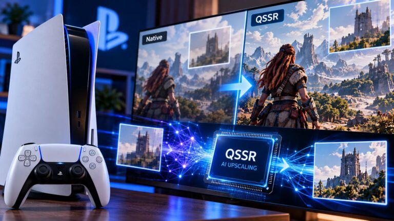 sony ps5 qssr upscaling ai ps5 pro amd