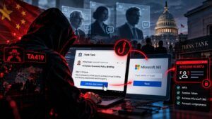 TA419 colpisce la politica AI USA: phishing cinese supera MFA 9 TA419 colpisce la politica AI USA: phishing cinese supera MFA