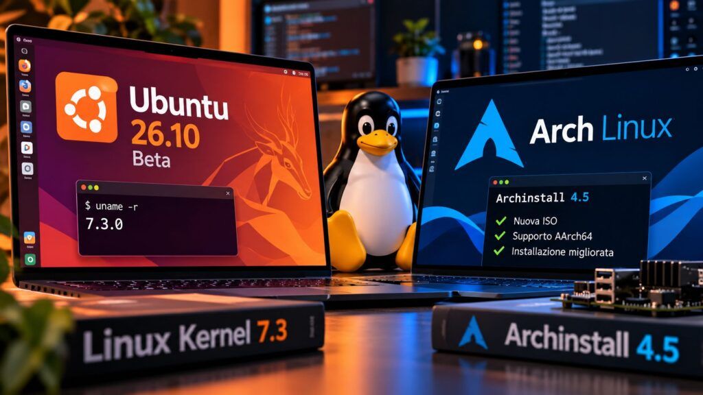 ubuntu 26 10 beta arch linux archinstall 4 5