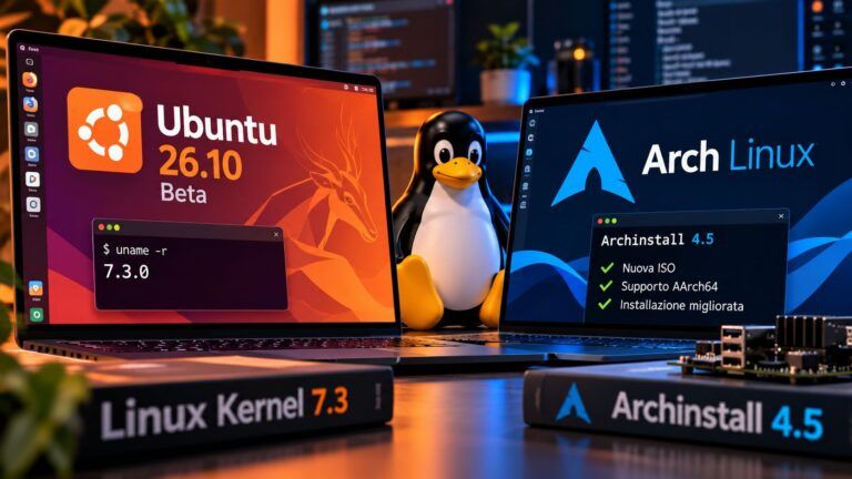 ubuntu 26 10 beta arch linux archinstall 4 5